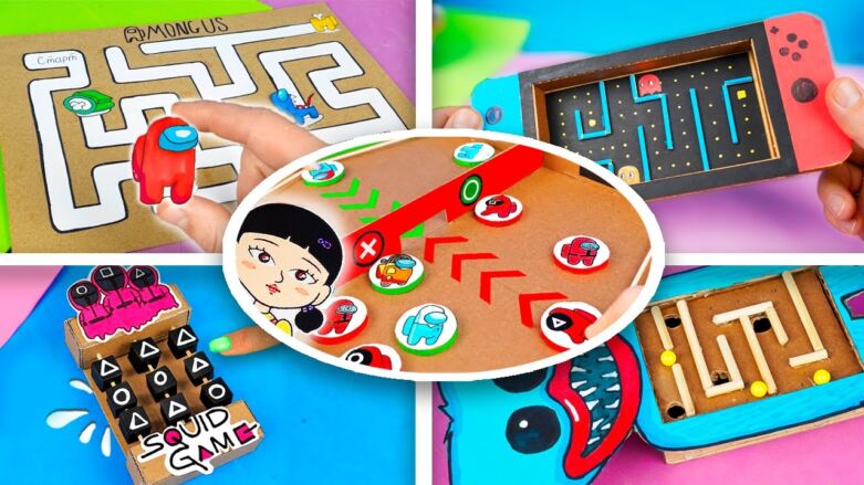 Как сделать настольные игры своими руками? Для пары, компании, детям